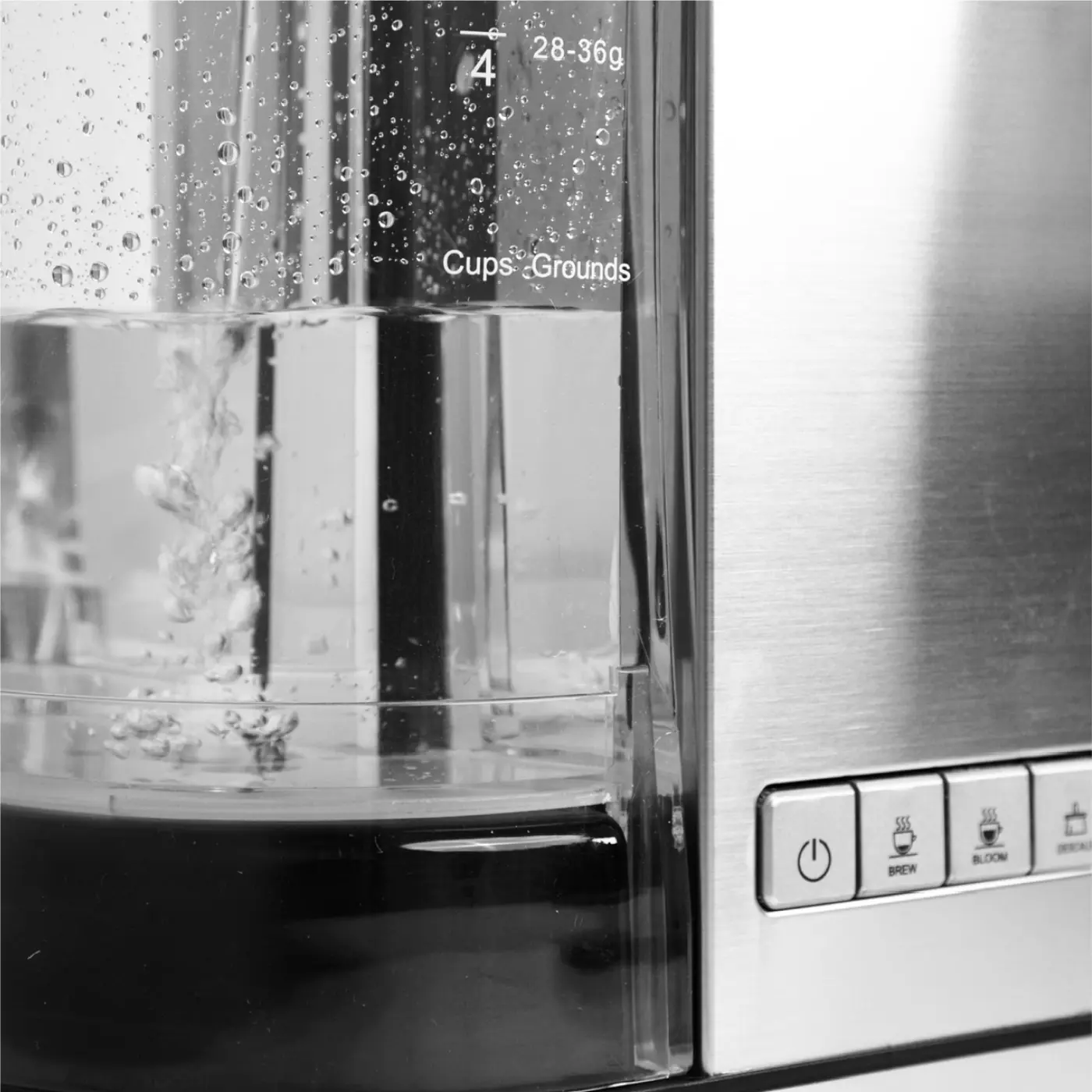 Bonavita Enthusiast 8-Cup Drip Coffee Brewer with Glass Carafe - Matte Black - Image 4