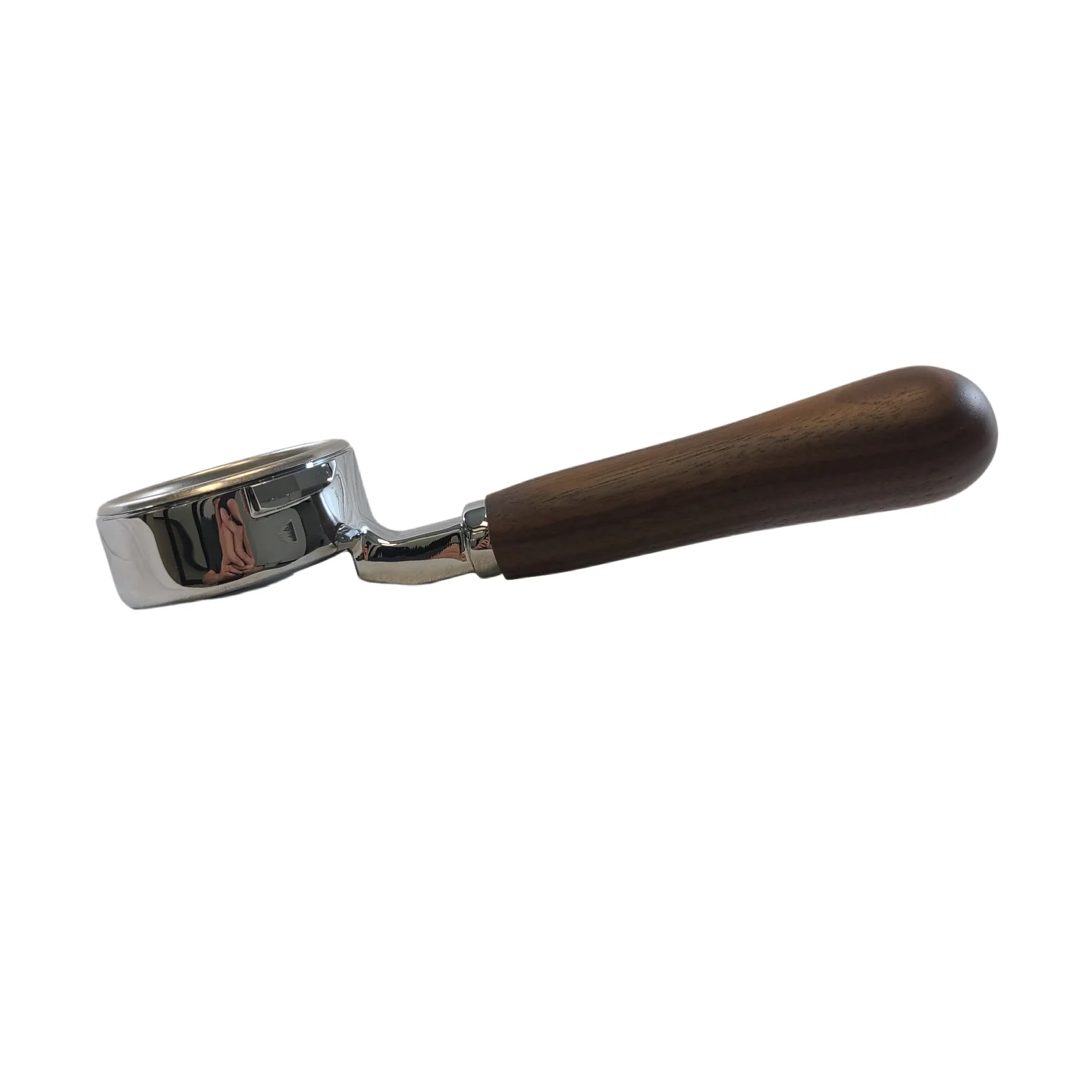 Gaggia Bottomless Portafilter with Wood Handle - Maple Wood — SKU SKU01527-002-BF29BB