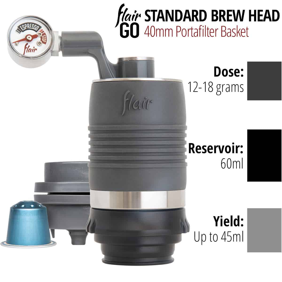 Flair Espresso Flair 2GO Espresso Maker - Green / Pods - Image 12