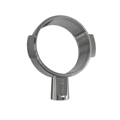 Pesado Stainless Steel Bottomless Hybrid Portafilter (Breville 58mm) - Black / Bronze - Image 2